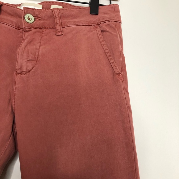 Anthro Hei Hei Abroad Sateen Skinny Trousers - Picture 3 of 8